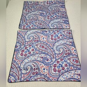 Ralph Lauren Polo American Living Bay Harbor King Pillow Shams 2 Patriotic 40x24